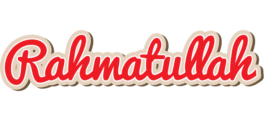 Rahmatullah chocolate logo