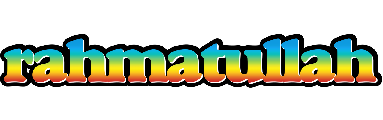 Rahmatullah color logo