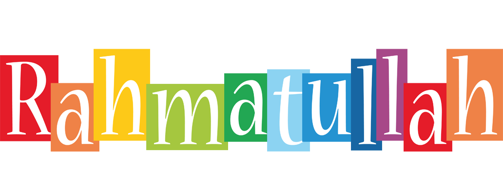 Rahmatullah colors logo