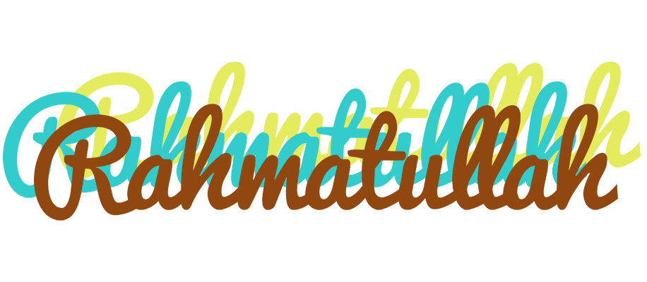 Rahmatullah cupcake logo