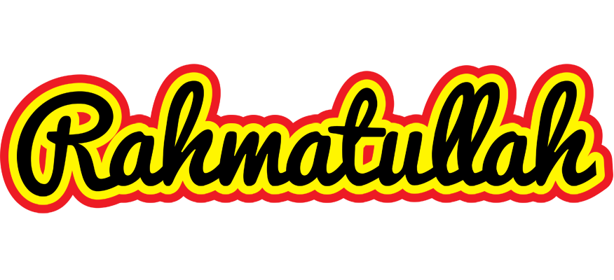 Rahmatullah flaming logo