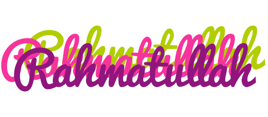 Rahmatullah flowers logo