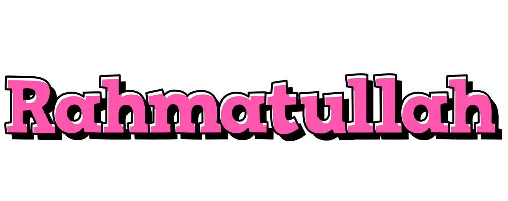 Rahmatullah girlish logo
