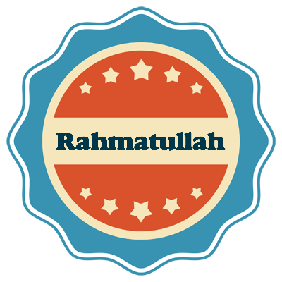 Rahmatullah labels logo
