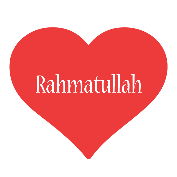 Rahmatullah love logo
