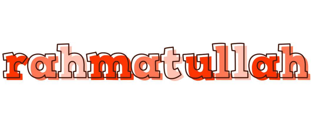 Rahmatullah paint logo