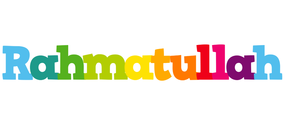 Rahmatullah rainbows logo