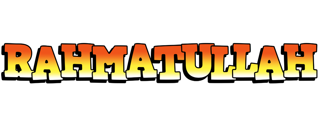 Rahmatullah sunset logo
