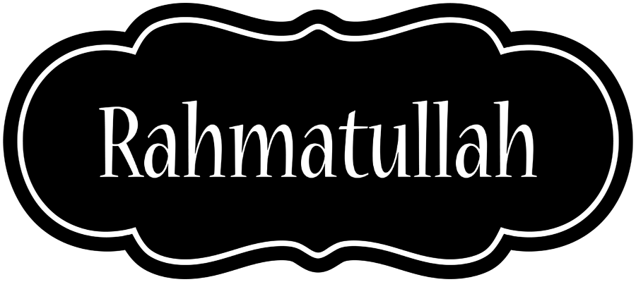 Rahmatullah welcome logo