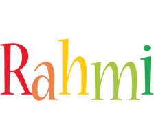 Rahmi birthday logo