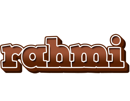 Rahmi brownie logo