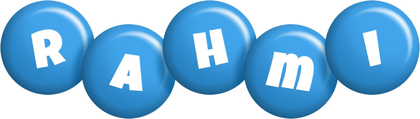 Rahmi candy-blue logo