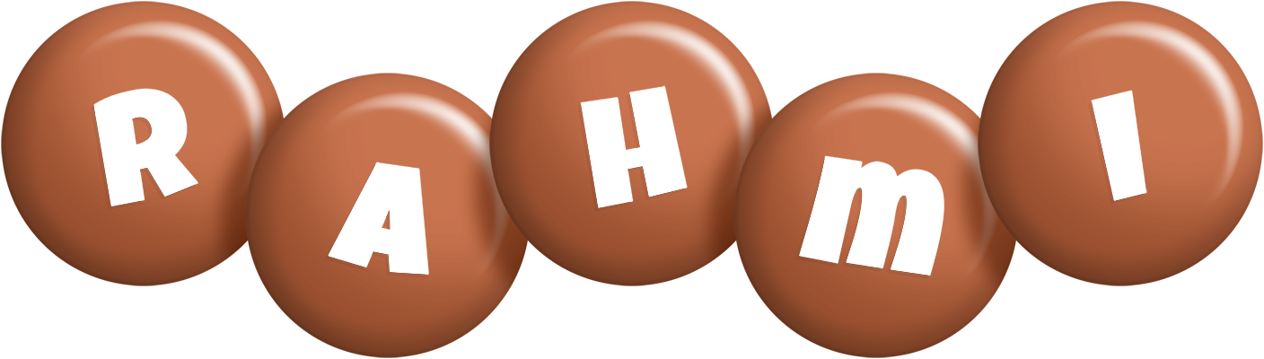 Rahmi candy-brown logo