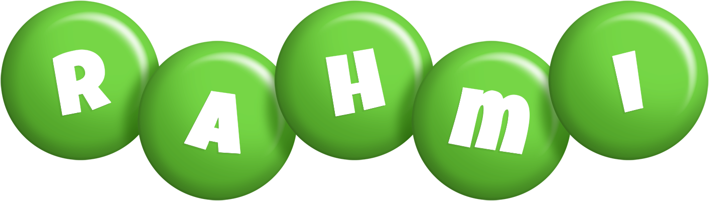 Rahmi candy-green logo