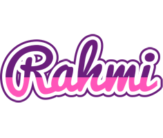 Rahmi cheerful logo