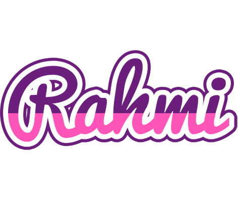 Rahmi cheerful logo