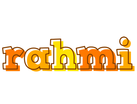 Rahmi desert logo