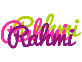 Rahmi flowers logo