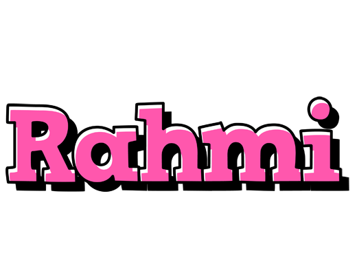 Rahmi girlish logo