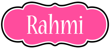 Rahmi invitation logo