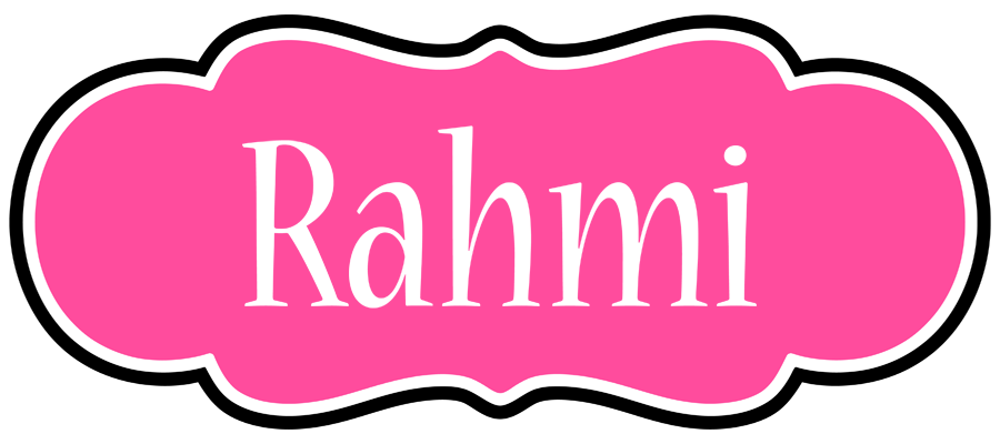 Rahmi invitation logo