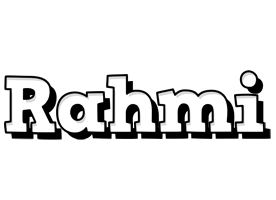 Rahmi snowing logo