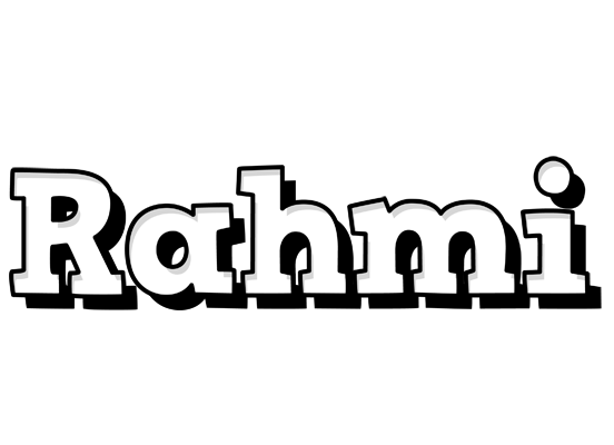 Rahmi snowing logo