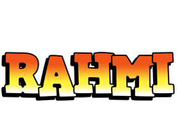 Rahmi sunset logo