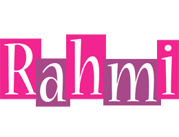 Rahmi whine logo