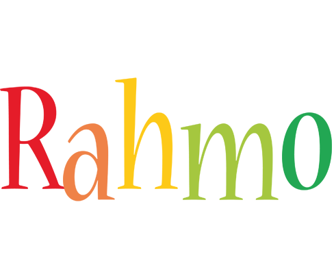 Rahmo birthday logo