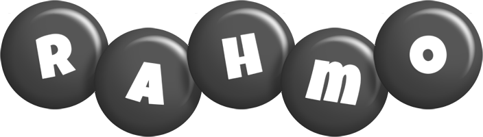 Rahmo candy-black logo