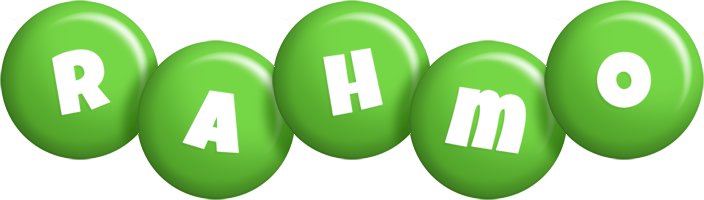 Rahmo candy-green logo