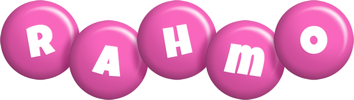 Rahmo candy-pink logo