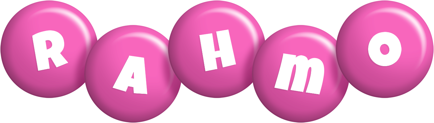 Rahmo candy-pink logo