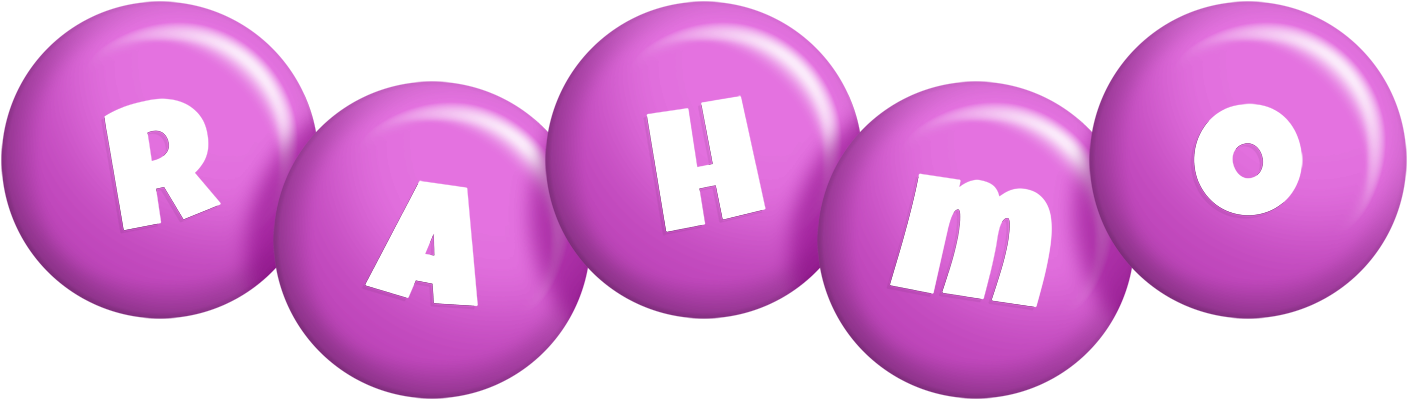 Rahmo candy-purple logo