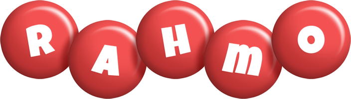 Rahmo candy-red logo