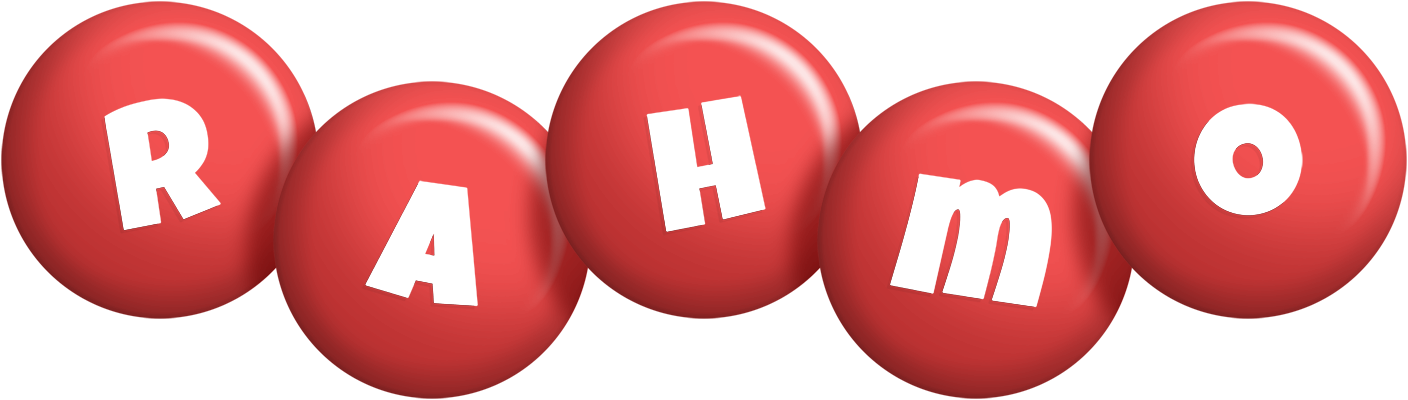 Rahmo candy-red logo