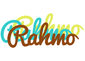 Rahmo cupcake logo