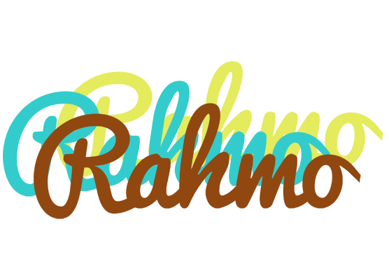 Rahmo cupcake logo