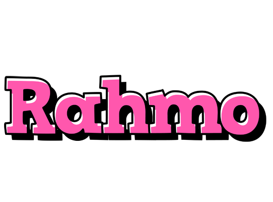 Rahmo girlish logo