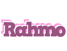 Rahmo relaxing logo