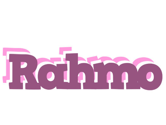 Rahmo relaxing logo