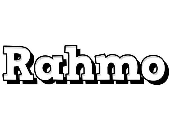 Rahmo snowing logo