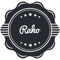 Raho badge logo