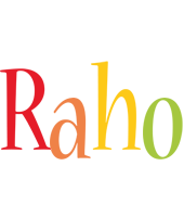 Raho birthday logo