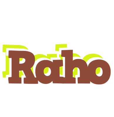 Raho caffeebar logo