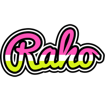 Raho candies logo