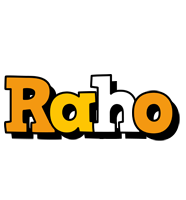 Raho cartoon logo