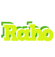 Raho citrus logo