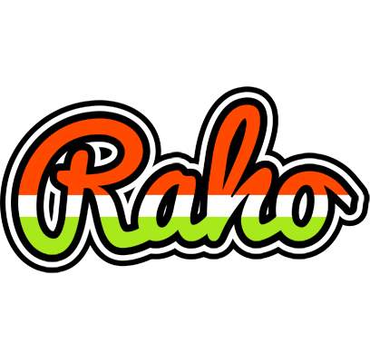 Raho exotic logo